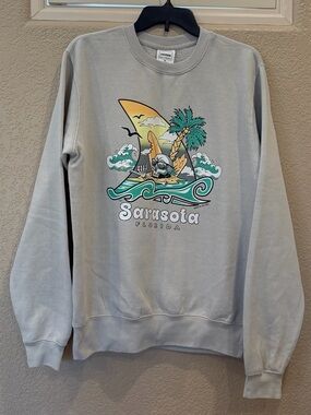 Sarasota Florida Graphic Crewneck Sweatshirt